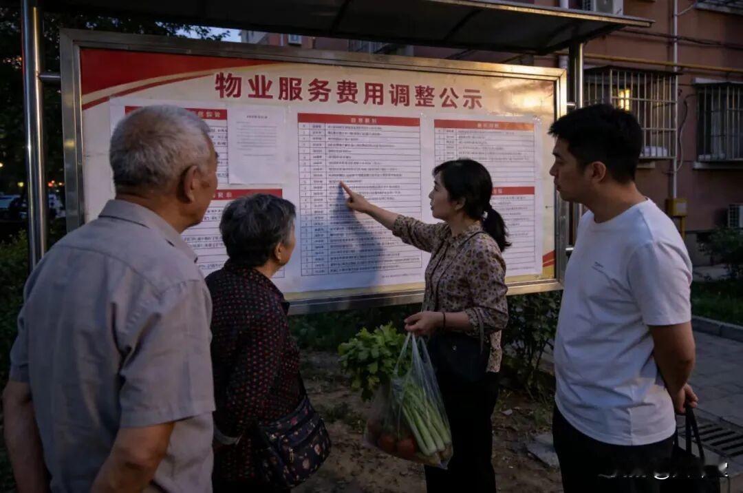物业费，终于向经济周期低头。业主买下公摊费用，给了物业使用，便于向业主收取各种费