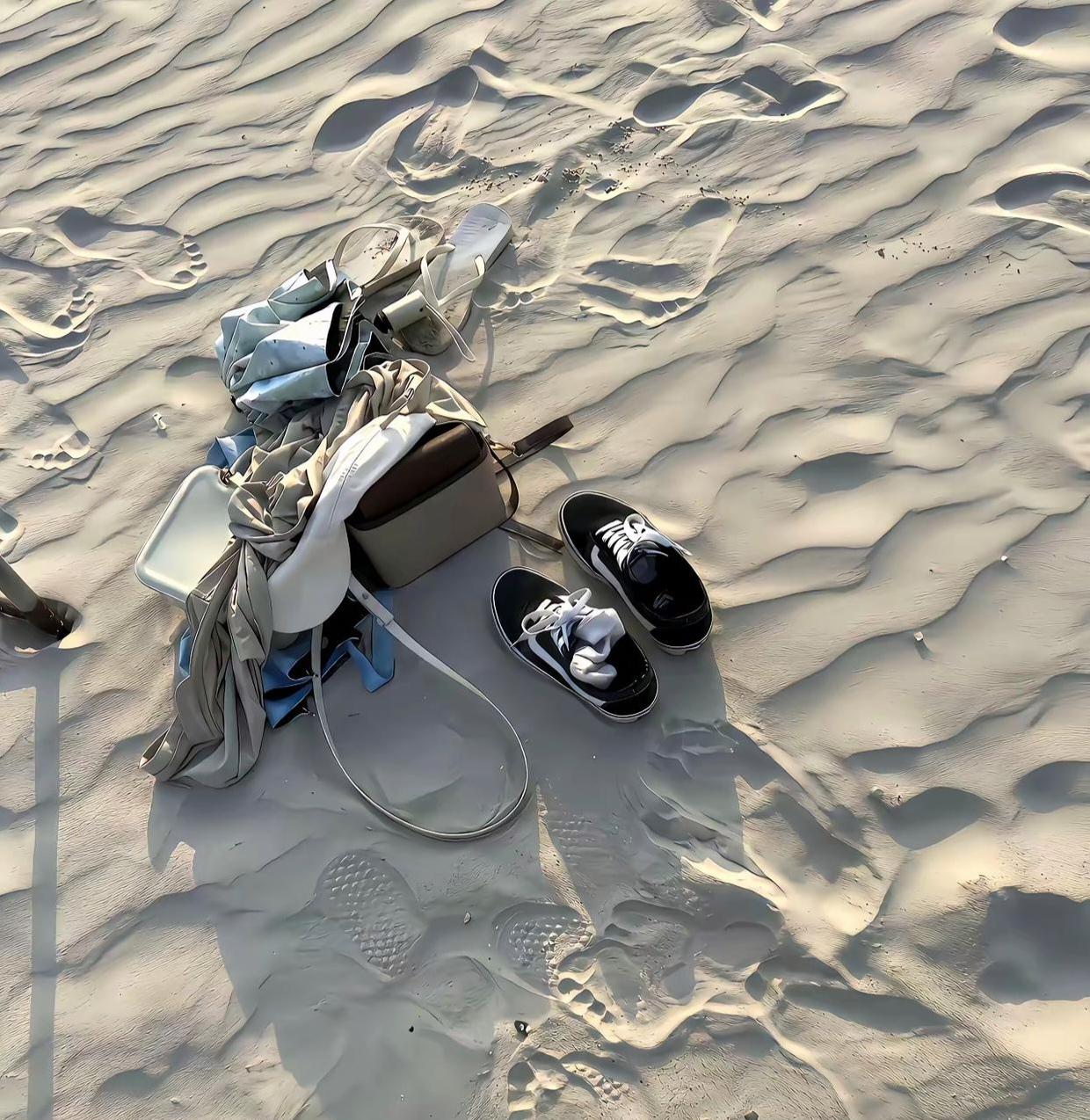 放在这里下海去玩，不会被偷吧？