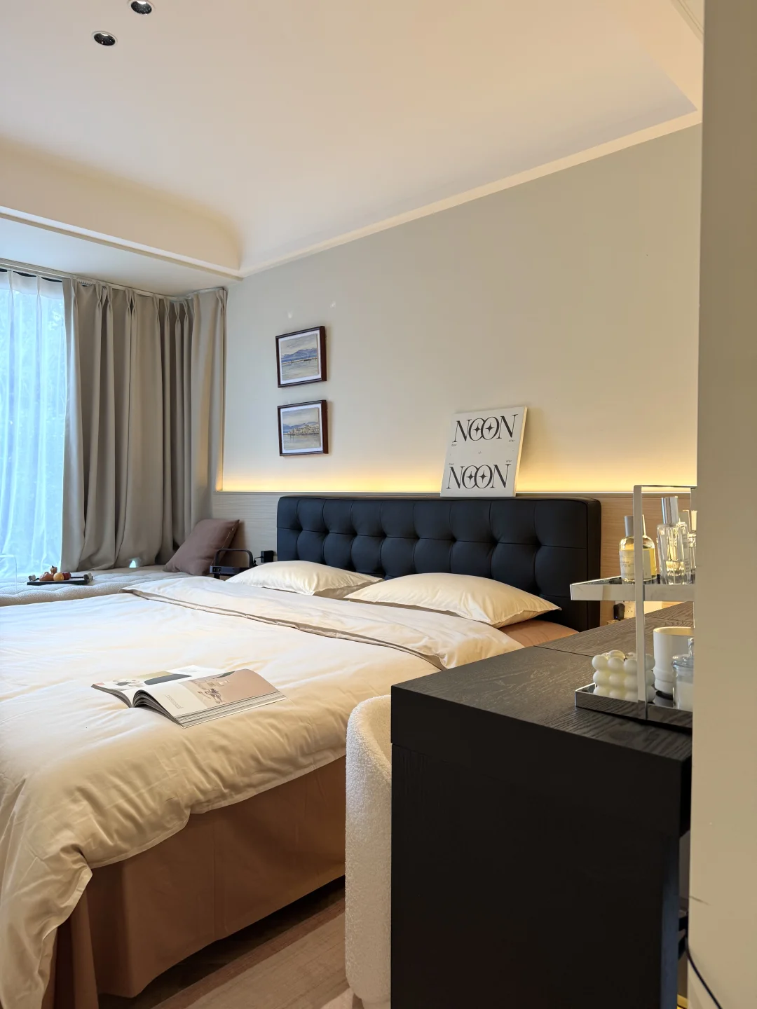 我好像对这个卧室百看不腻～