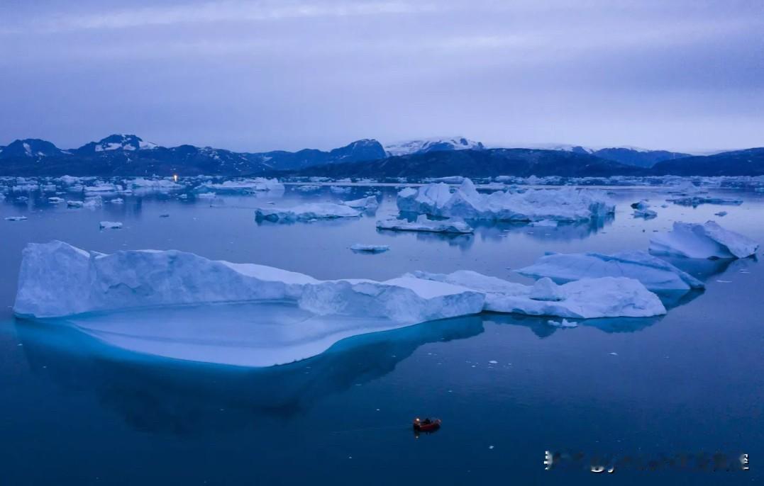 【格陵兰人的狗拉雪橇】当地时间1月11日晚，在乘坐“空军一号”从佛州返