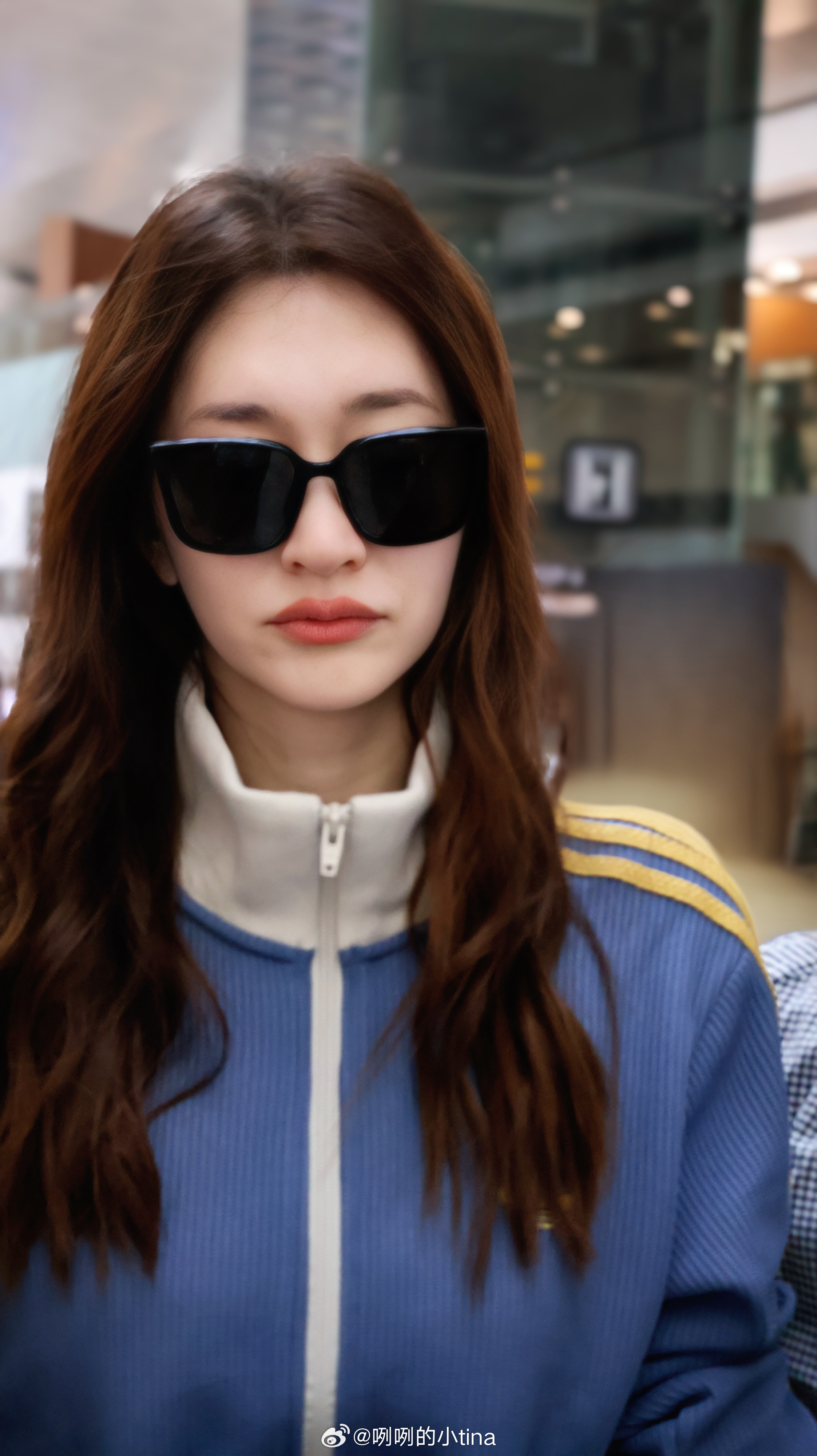 #李小冉#美的过分了[爱心]嘴巴很好亲的样子[爱心]​