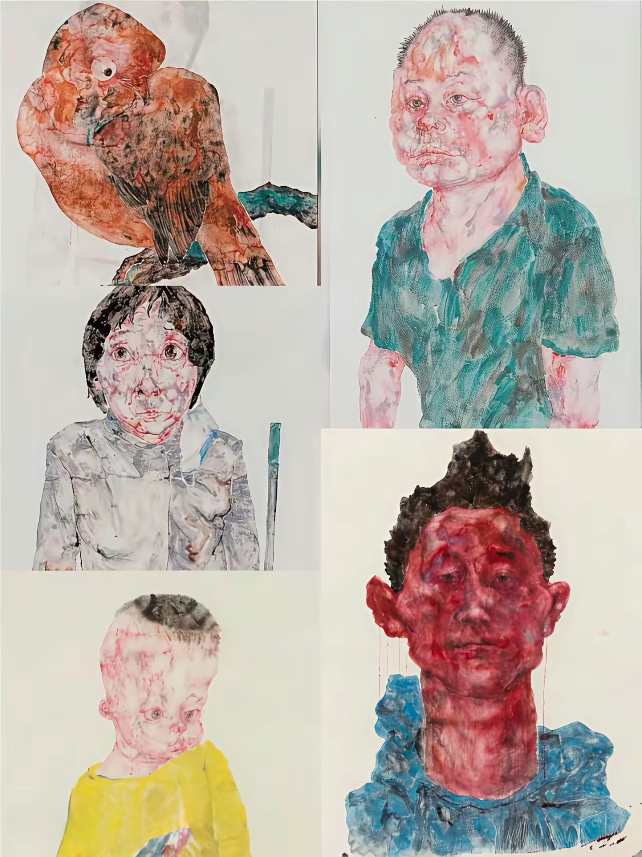 清华美院丁荭教授的绘画作品我再一次没有看懂！