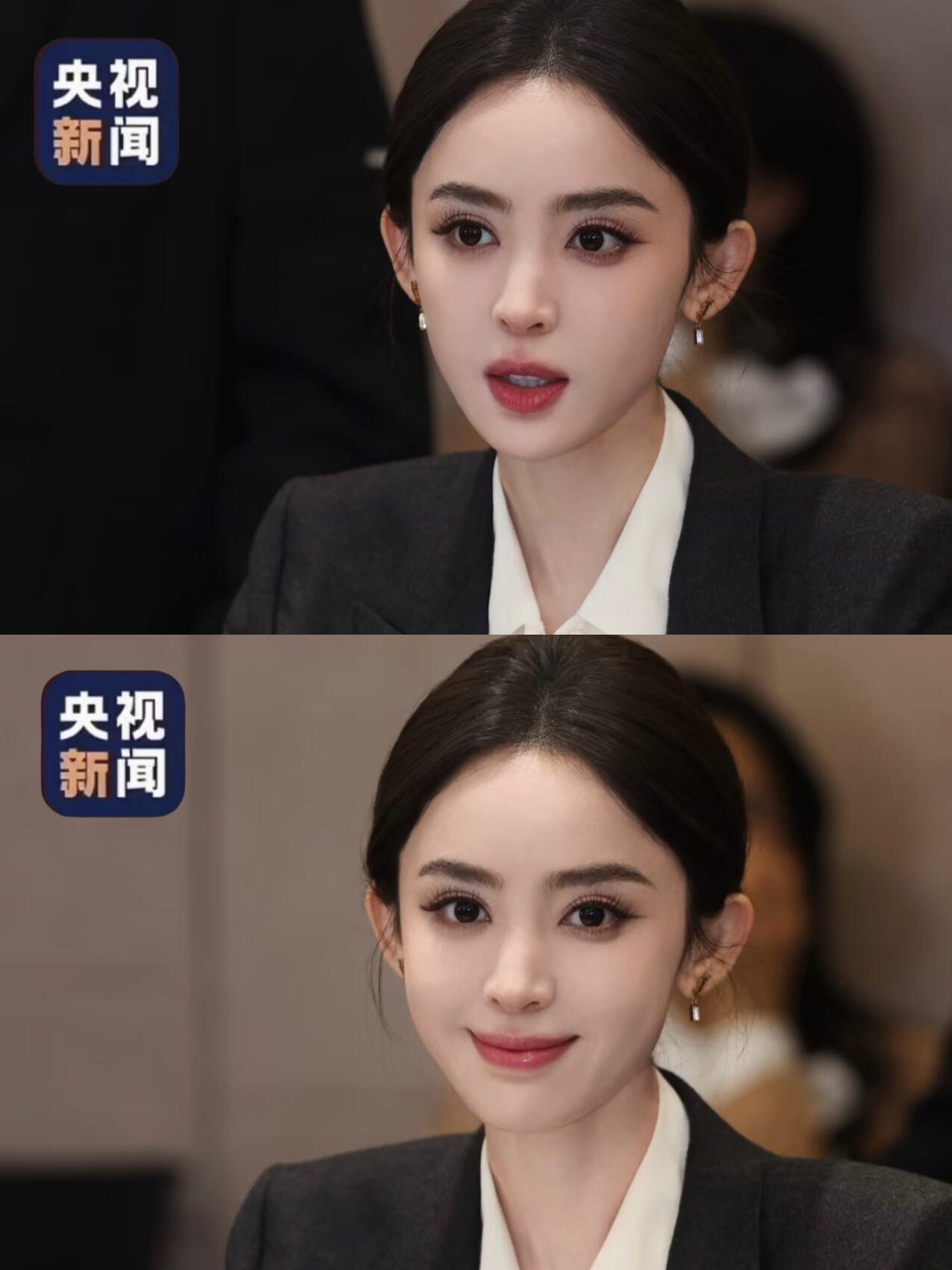 古力娜扎我靠……这姐太能打了！人类的脸怎么可以懂事成这样？！​​​