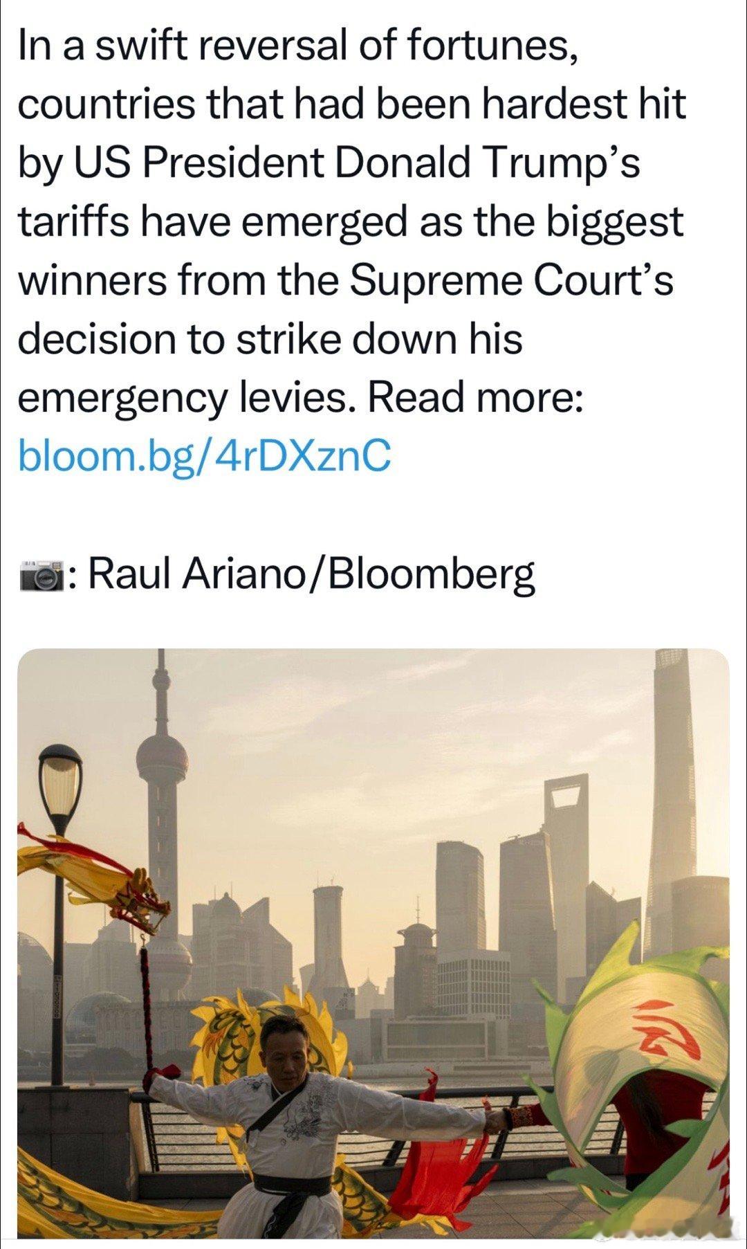 高法取消部分关税后，Trump打击力度最大的国家最受益Trump新增15%全球关