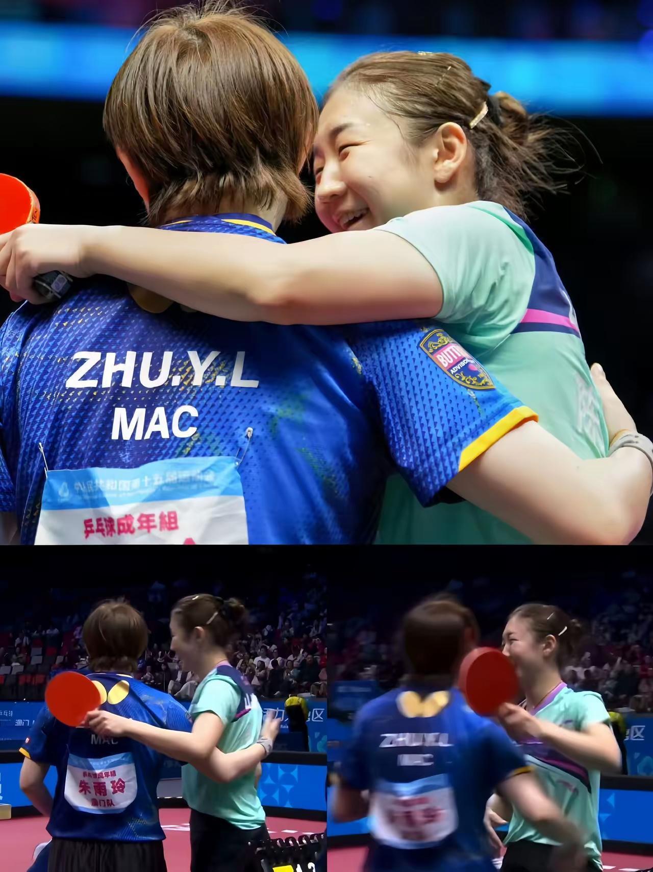 发现没？陈梦的铜牌，远不如赛后那个拥抱更戳人！本来还纠结俩超爱选手要拼输赢，结果