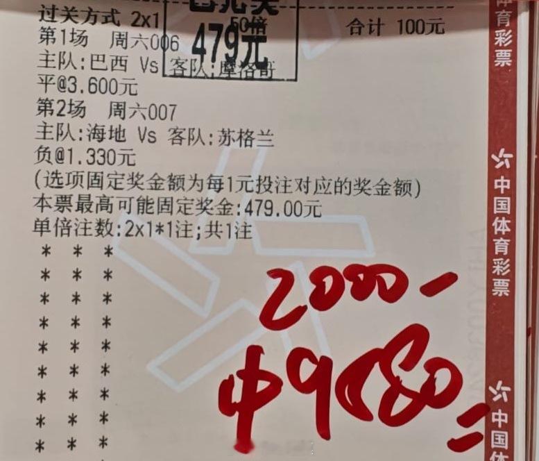 内部大佬实战，收获满满，兄弟们吃上没有巴西vs摩洛哥海地vs苏格兰