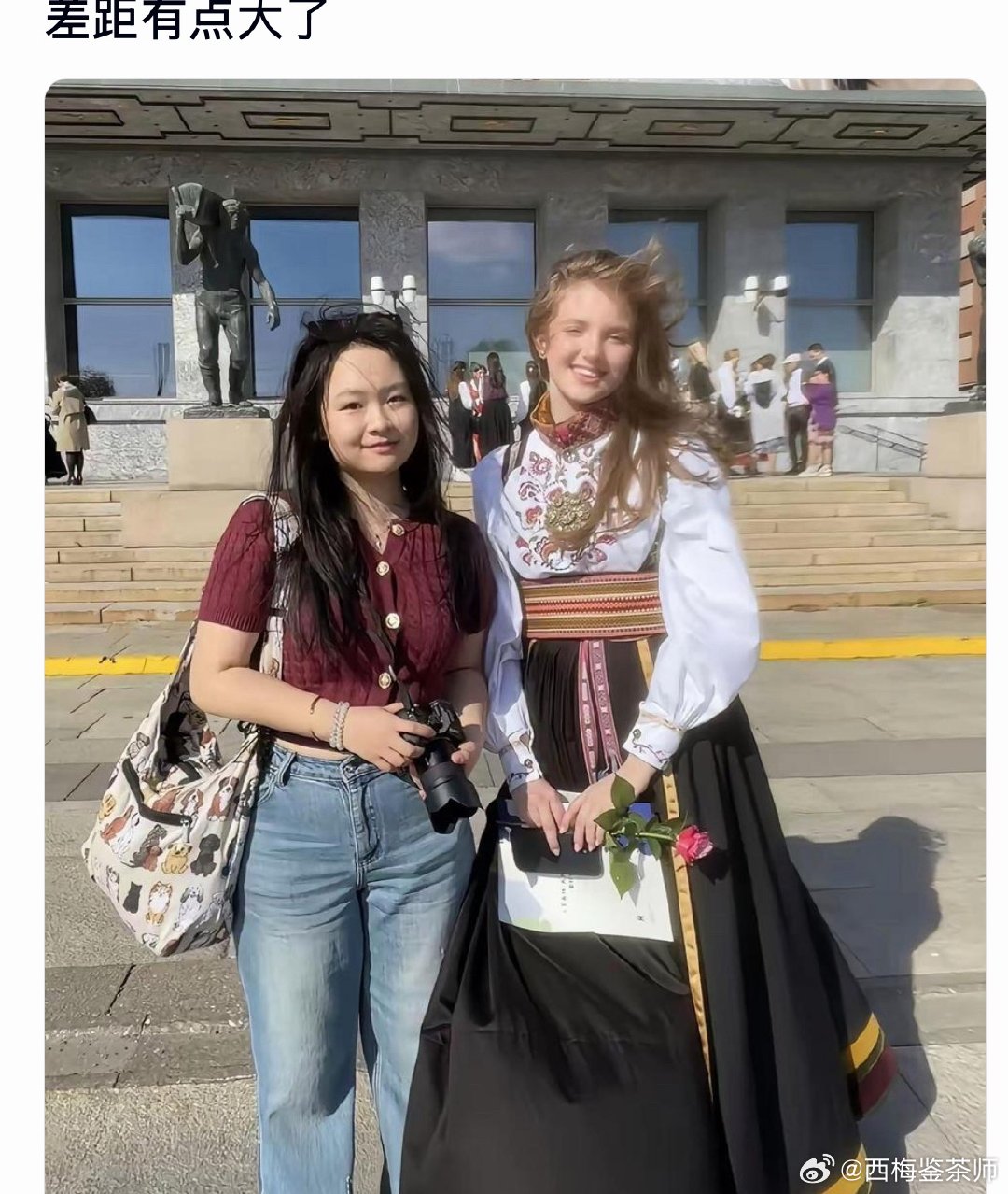 所以说亚洲人模特永远比不过欧美人啊 ​​​