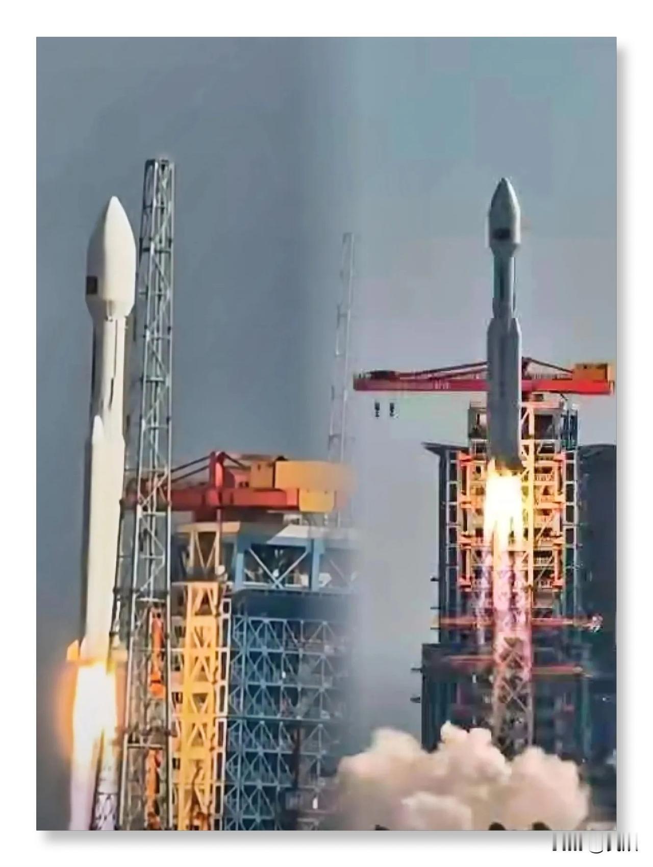 发射成功了，我的国必须赞，12月6号，海南航天发射场，长征八号甲火箭成功发射