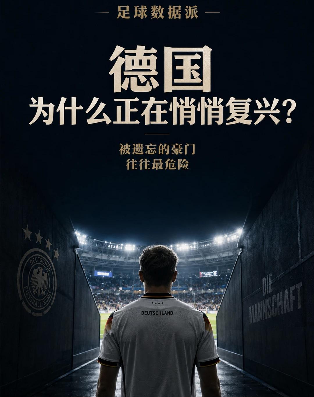 我认为，我心目中2026年世界杯的夺冠最大热门，不是法国，不是英格兰，而是德国。