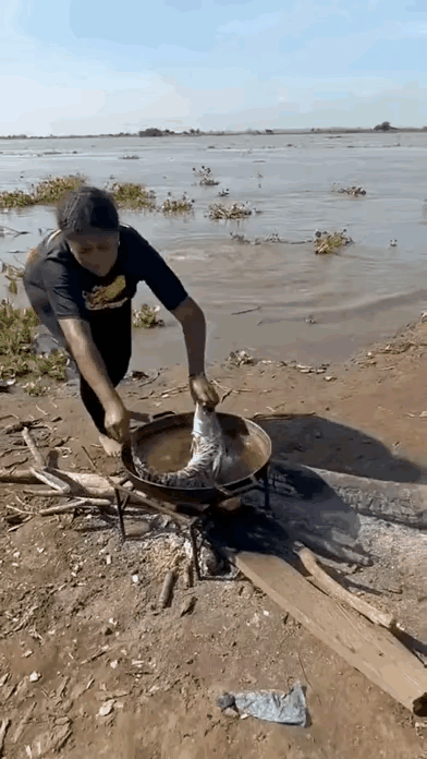 简单的处理，往往是最鲜的味道。让我感到惊讶的是，后面的鱼获更大。