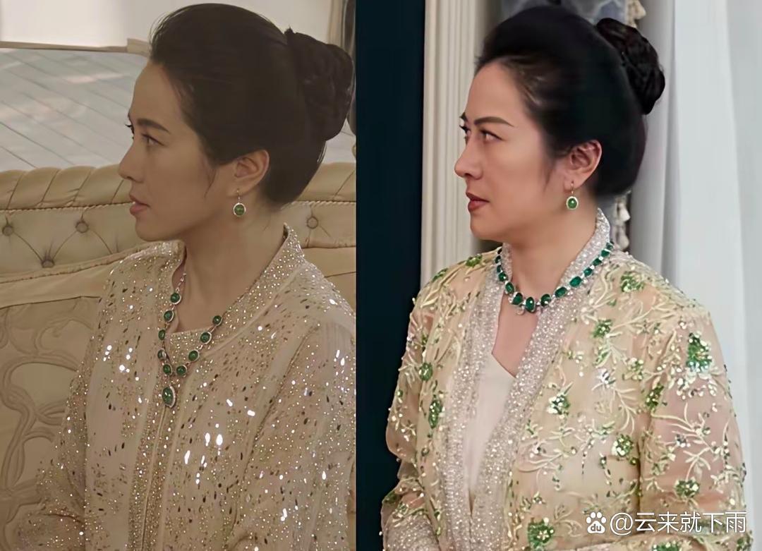 左图是叶璇发布在社交媒体的照片，右图是网剧的截图，对比还是有点明显吧！