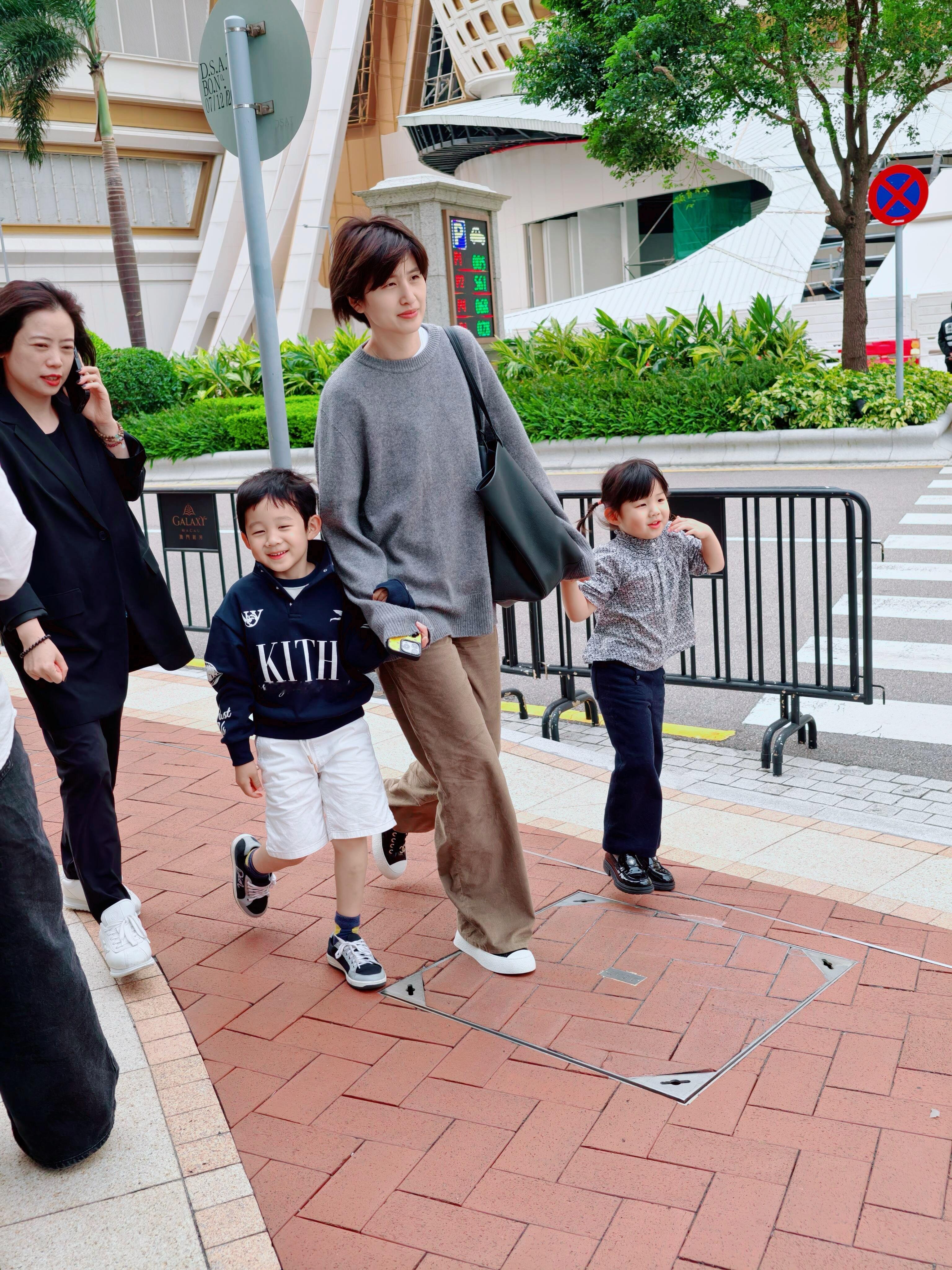 许昕老婆品位好好，这一身好row啊