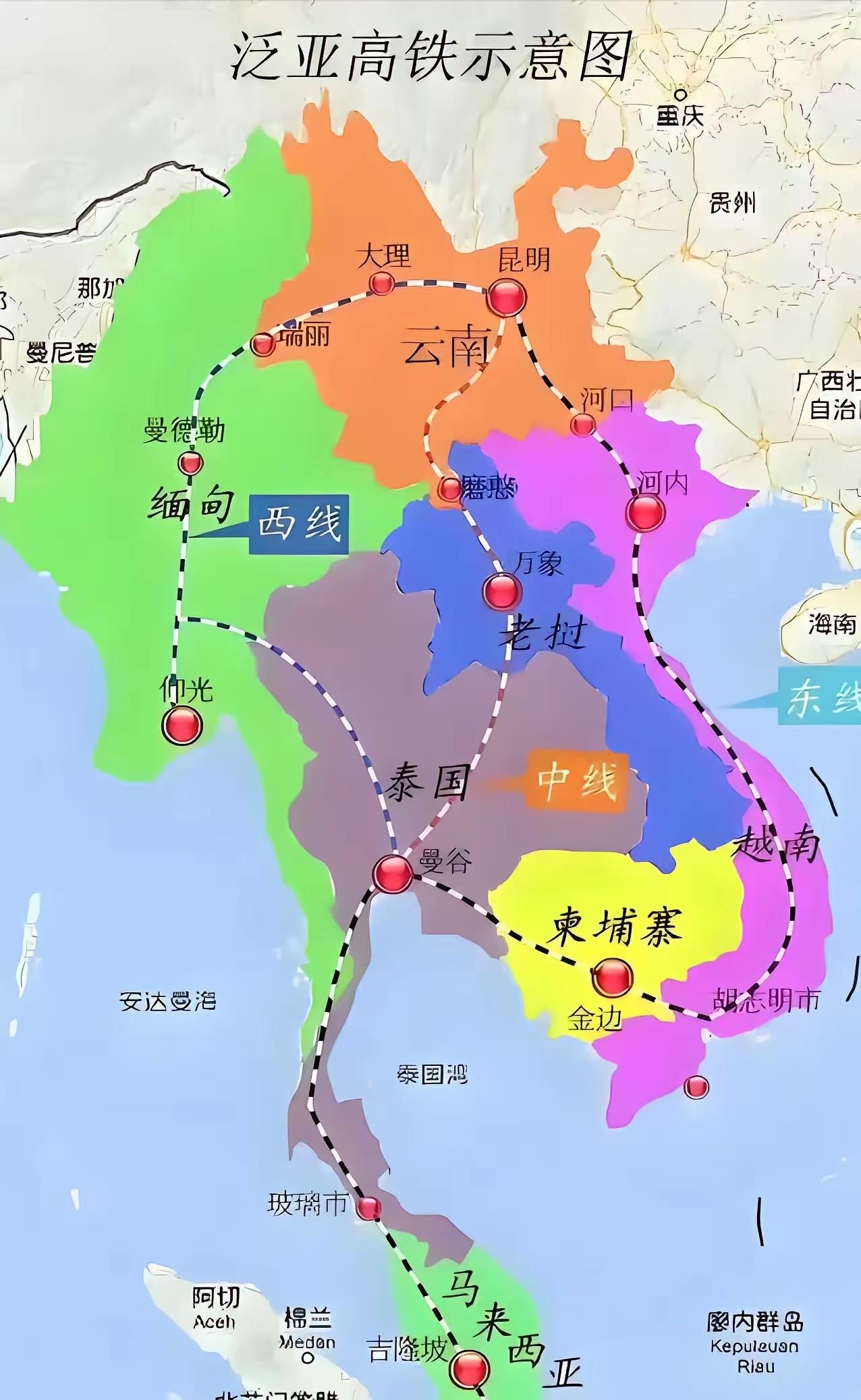 老挝真的是拼了，为了修建中老铁路几乎把国库都掏空了。中国看他们这么积极，自然不能