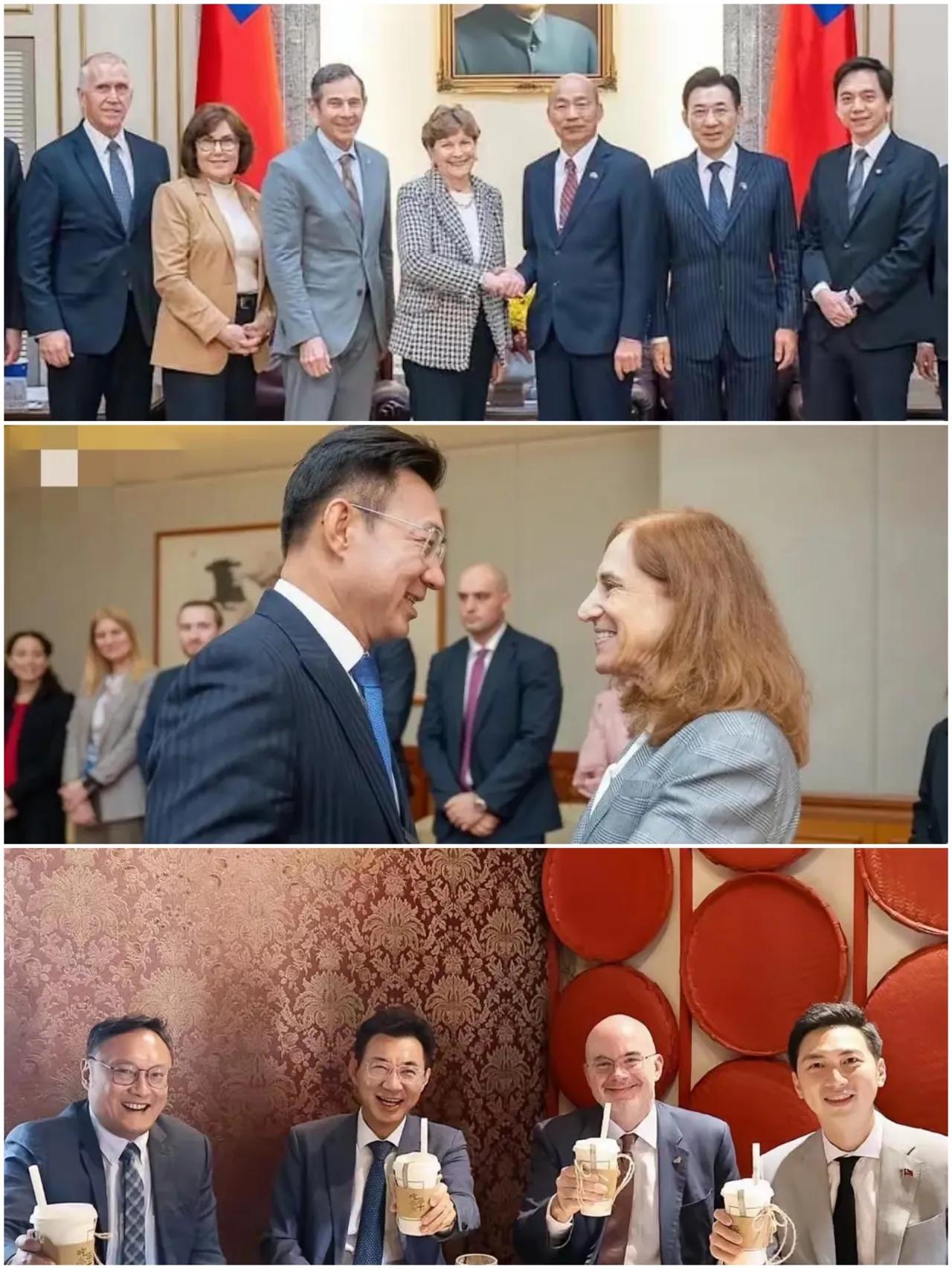 江启臣摊牌了，人设崩塌了。江启臣上午刚刚赢得国民党台中市长初选，下午就陪同韩国瑜