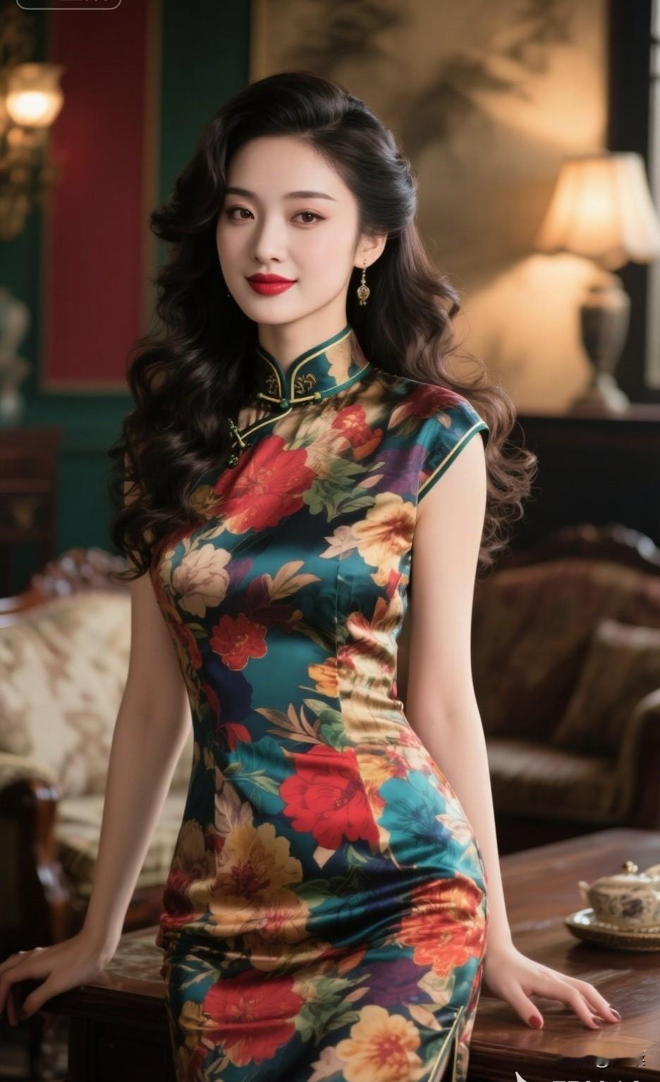 东方女性穿旗袍为什么这么美