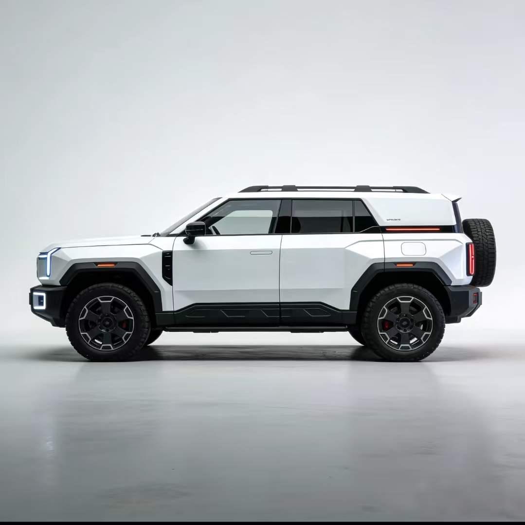 比亚迪的方程豹品牌，成了！这样的钛9，不太好形容，有一点大号钛3的意思！方程