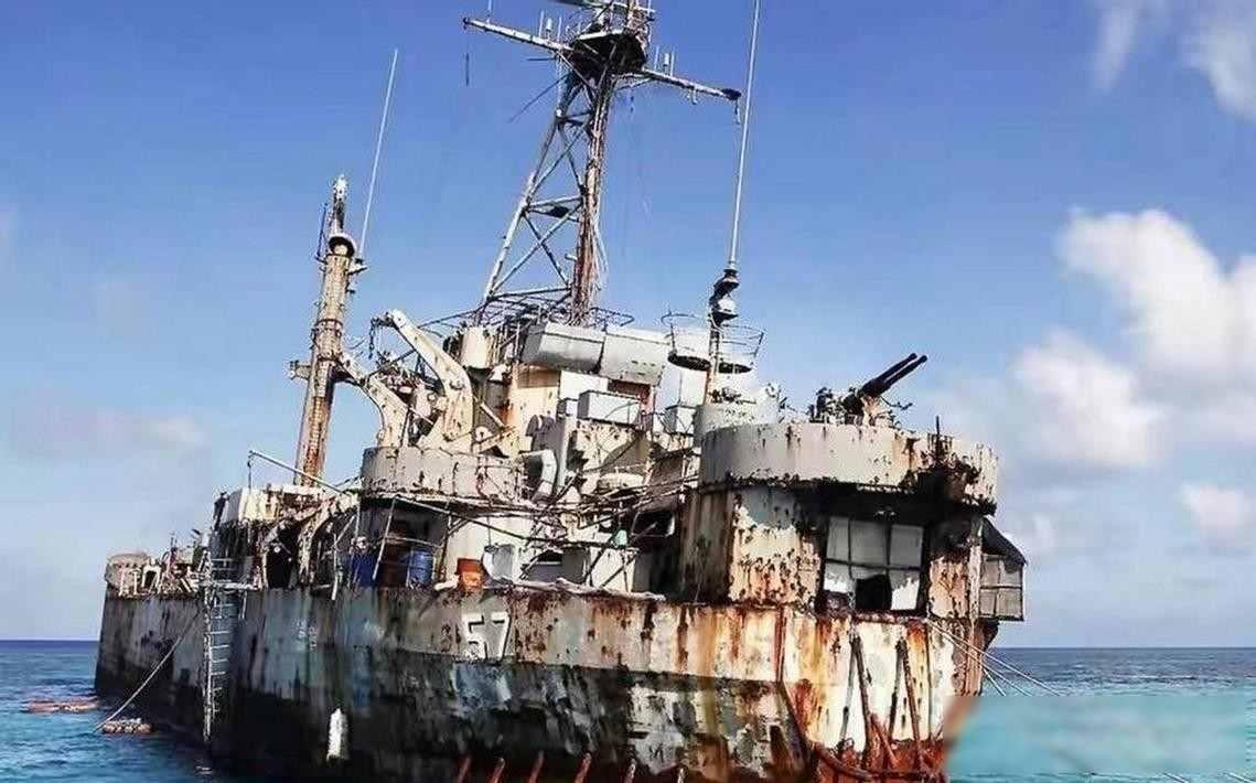 浓烟还在飘，废舰卡在礁上，南海的规矩悄悄变了4月21号上午，中国海警船照常巡