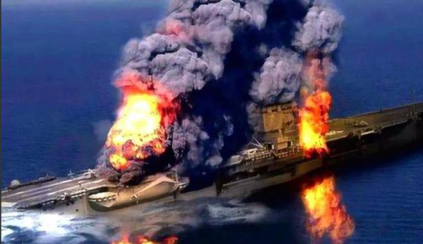 美国航母被击中，伊朗取得开战以来重大战果，第7天了，伊朗取得重大战果！用无人机命