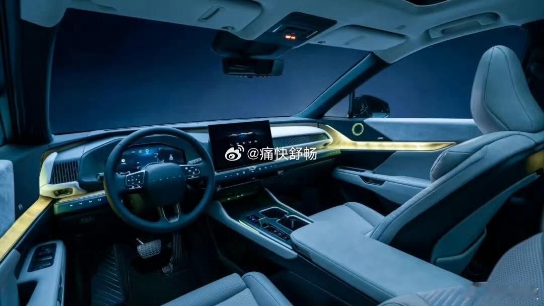 雷克萨斯的三排座纯电SUV大家喜欢这个造型吗？汽场全开大v聊车新能源汽车﻿﻿