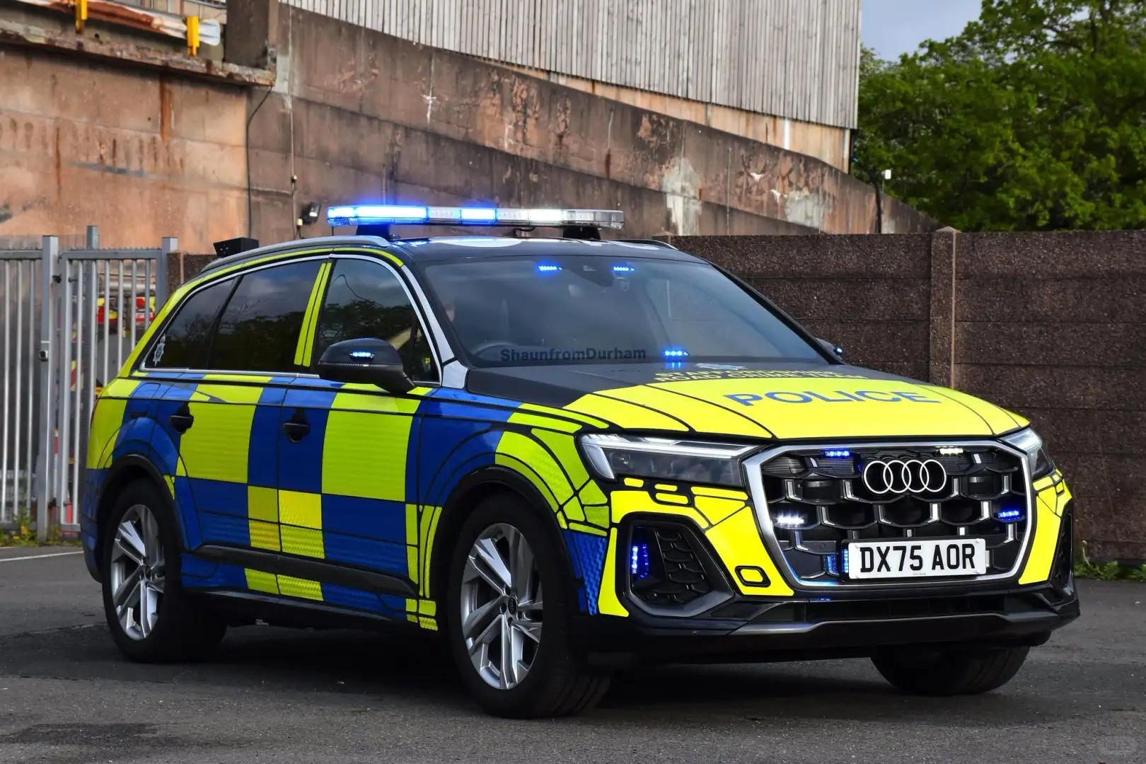 特殊车辆奥迪Q7英国警车
