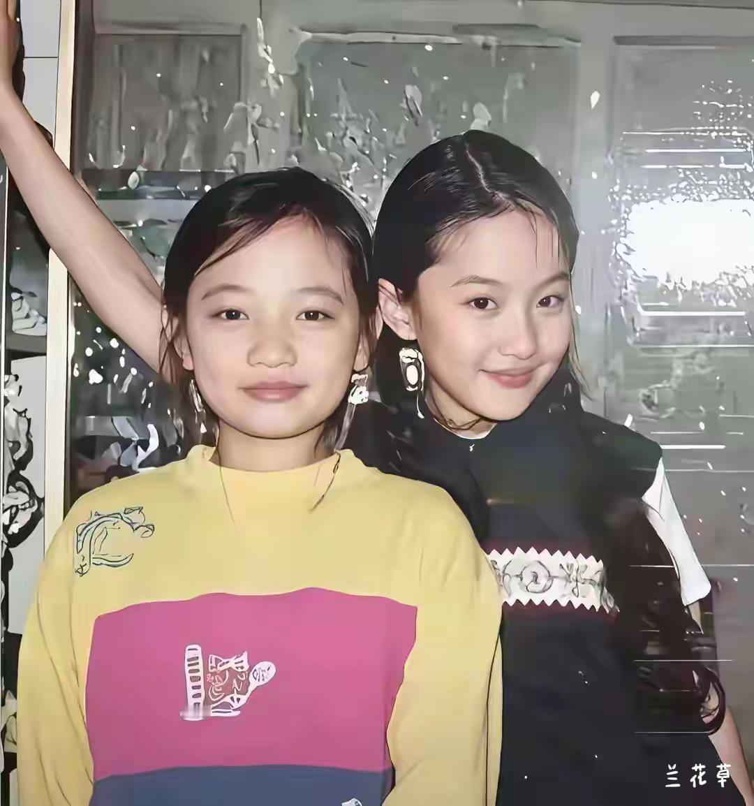 小时候的刘亦菲。从小就是一个美人胚子，彻底地击破了那个大嘴的谣言。他竟大张旗