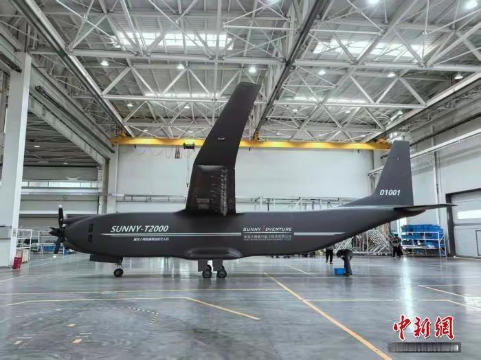天马-1000无人运输机首飞成功，200米跑道就够了“天马-1000”今天（