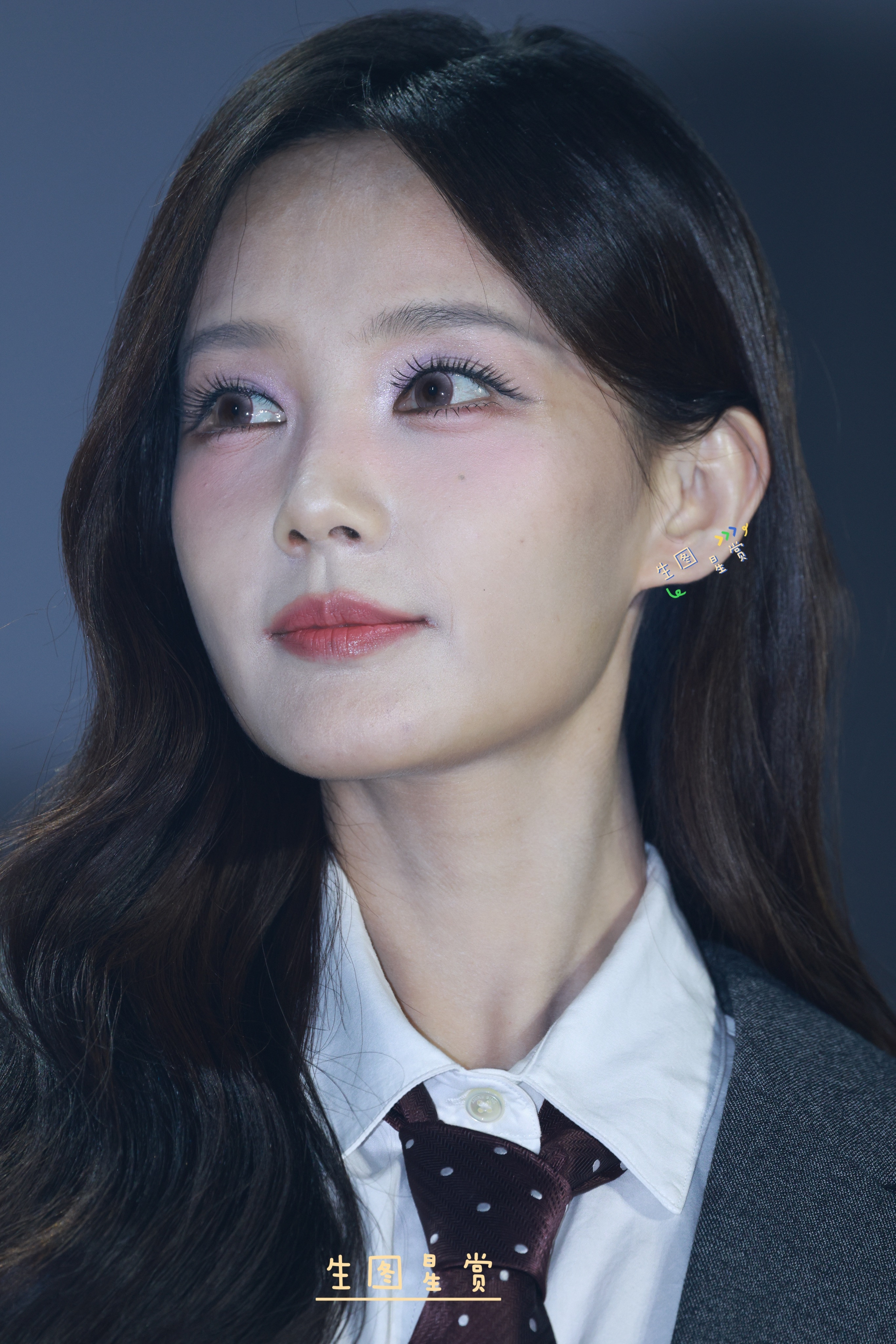 李一桐广州品牌活动西装拽姐，帅得直呼老公李一桐美人余李一桐[