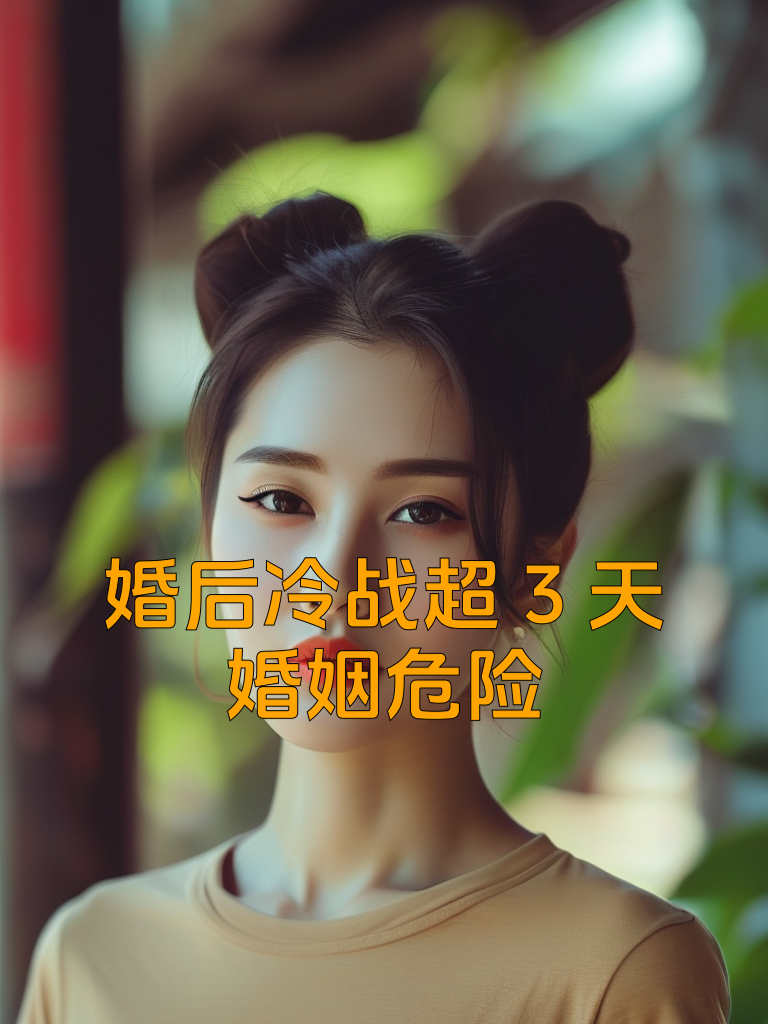 婚后冷战超3天婚姻危险