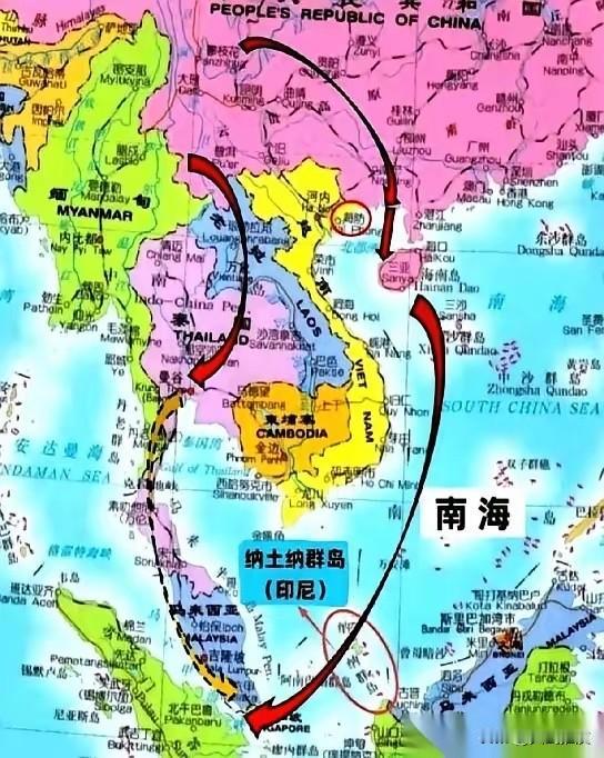 越南还在忙着跟美国签协议，一回头，广西家里那条新挖的河，直接灌满了水。越南这