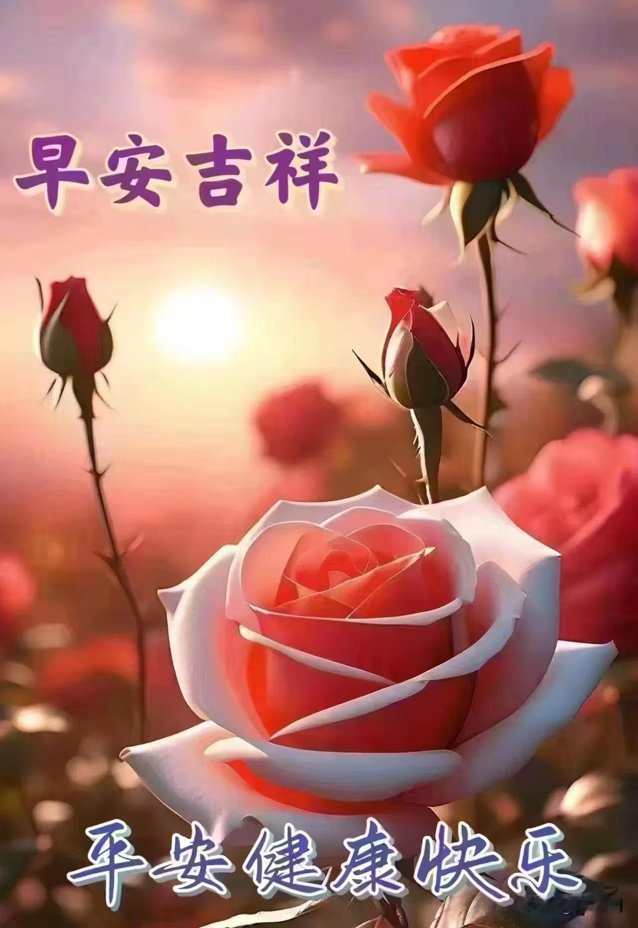 [比心]早安心语[比心]檐角熹微破雾轻，露沾篱草缀珠明。风牵槐影穿窗过，鸟带