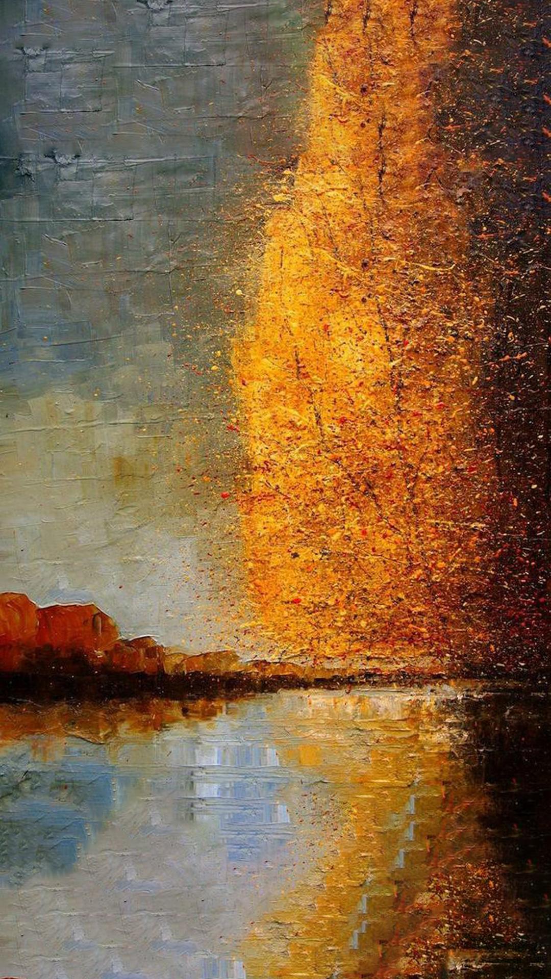 精美壁纸油画欣赏艺术欣赏带你走进画里风景画