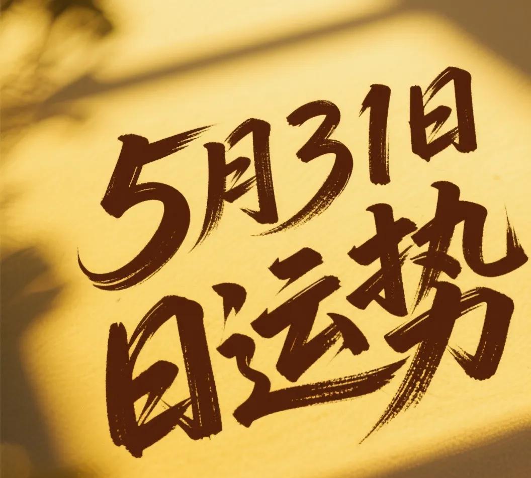 5月31日，来看看你的今日运势吧鼠：今天运气不错，做事顺利，会有不少好消息传来