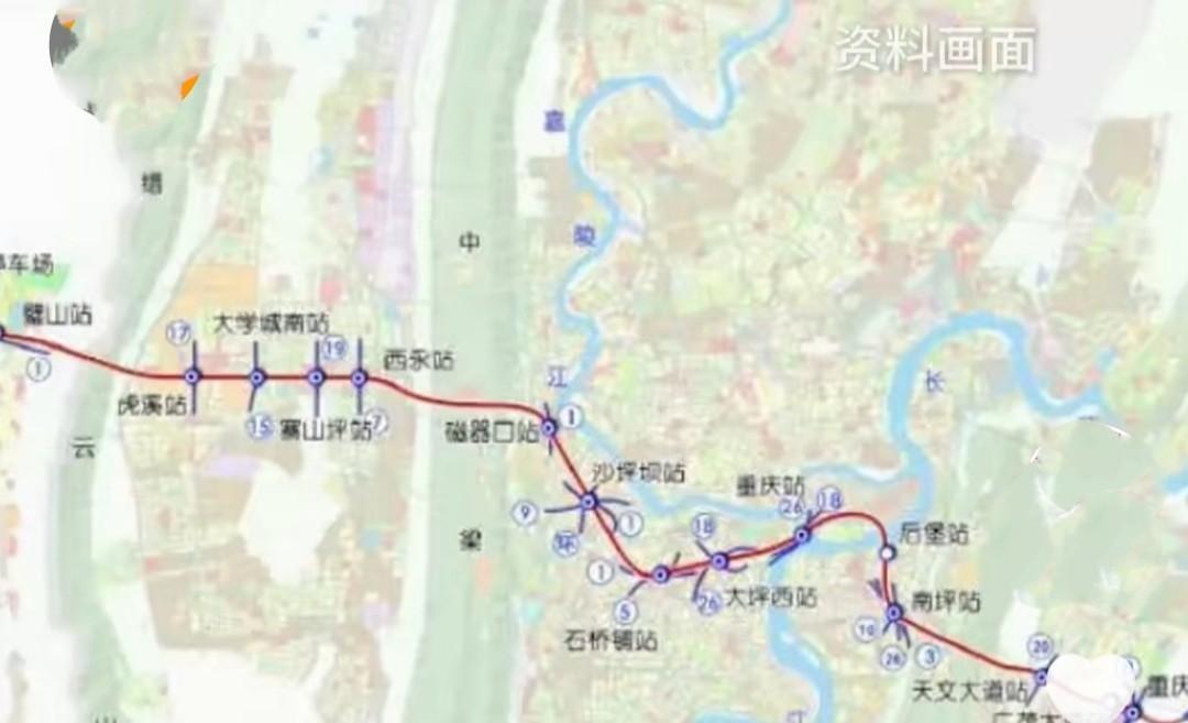 好消息！重庆轨道27号线开始铺轨啦，预计2026年通车。27号线西起璧山站，东