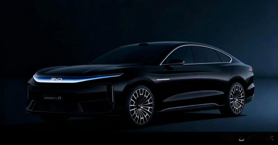 比亚迪大汉有可能真的会长这样子，或者说这可能是最近大汉实车的非官方图片！因为从