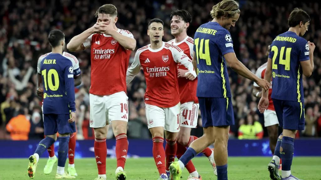 卡拉格谈阿森纳与马竞比赛对英超联赛的影响：“我不认为阿森纳会指望赢下所有比赛，但