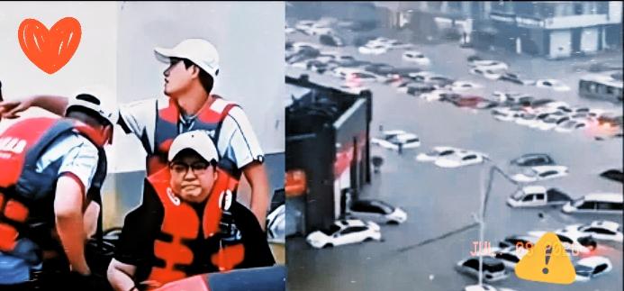 救灾现场不是秀场广西遭遇洪涝灾害，让人不由得想起河南暴雨救援期间的种种讨论