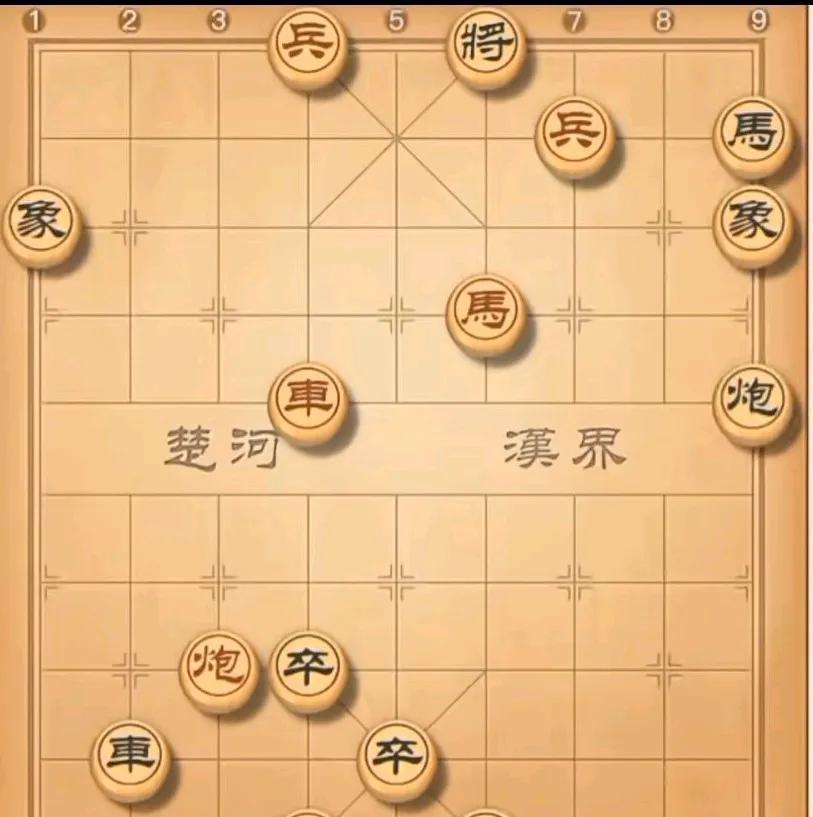 有棋友说红方这个炮起不到作用，是不是这样呢？黑方已经兵临城下，并且还有小崽子坐当