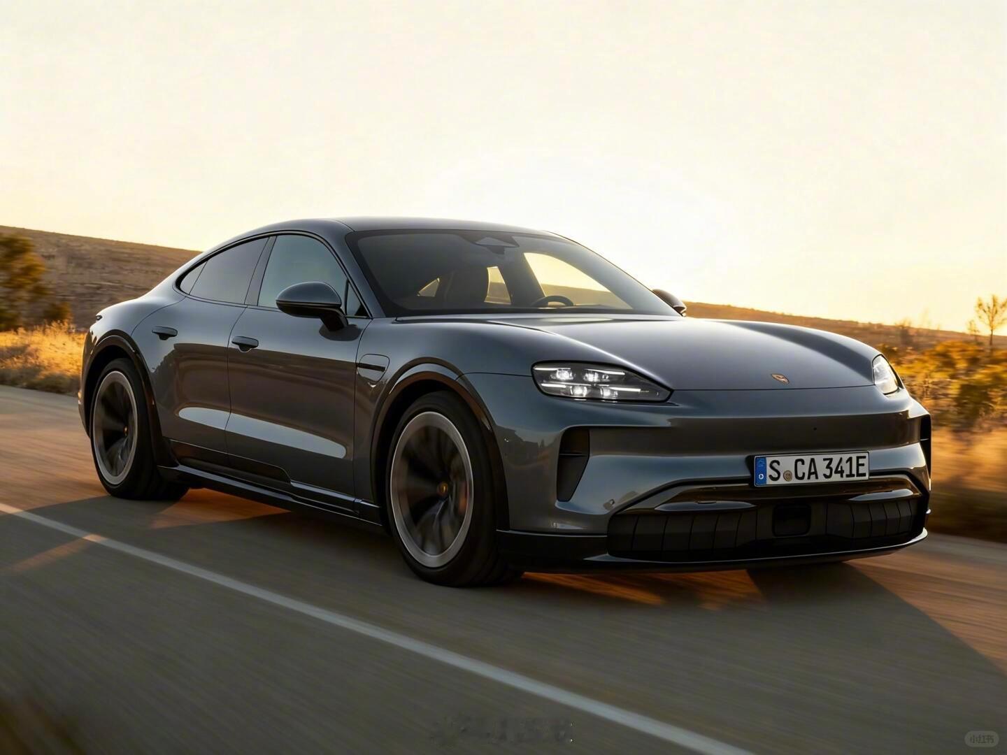 纯电Panamera渲染图，会不会比纯电卡宴顺眼？