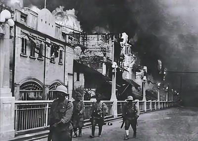 日军7万精锐进攻广州，7000广东人拿土枪土炮，悬殊战役怎么打1938年，