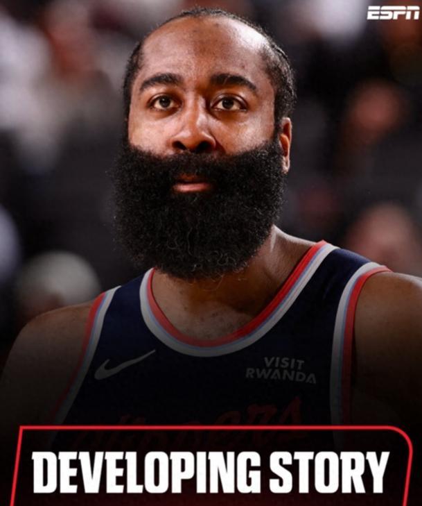 再见了快船！哈登这波操作真的把人看傻了，五年换四个队，现在又要被打包送走，关键快