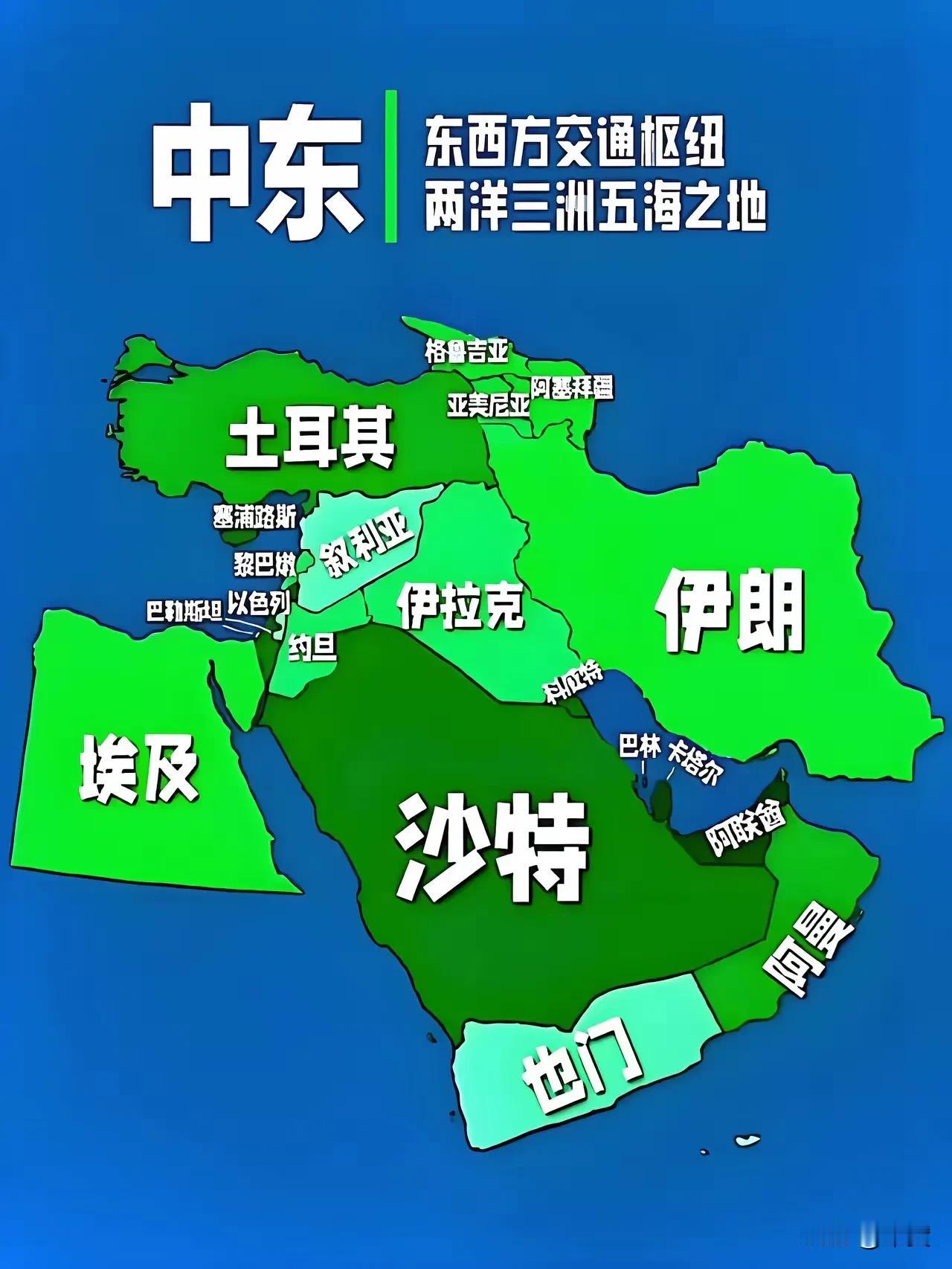 中东铁律：无埃不战，无叙不和！一，埃及不扯旗拉山头，中东绝无大战。五次中东战争