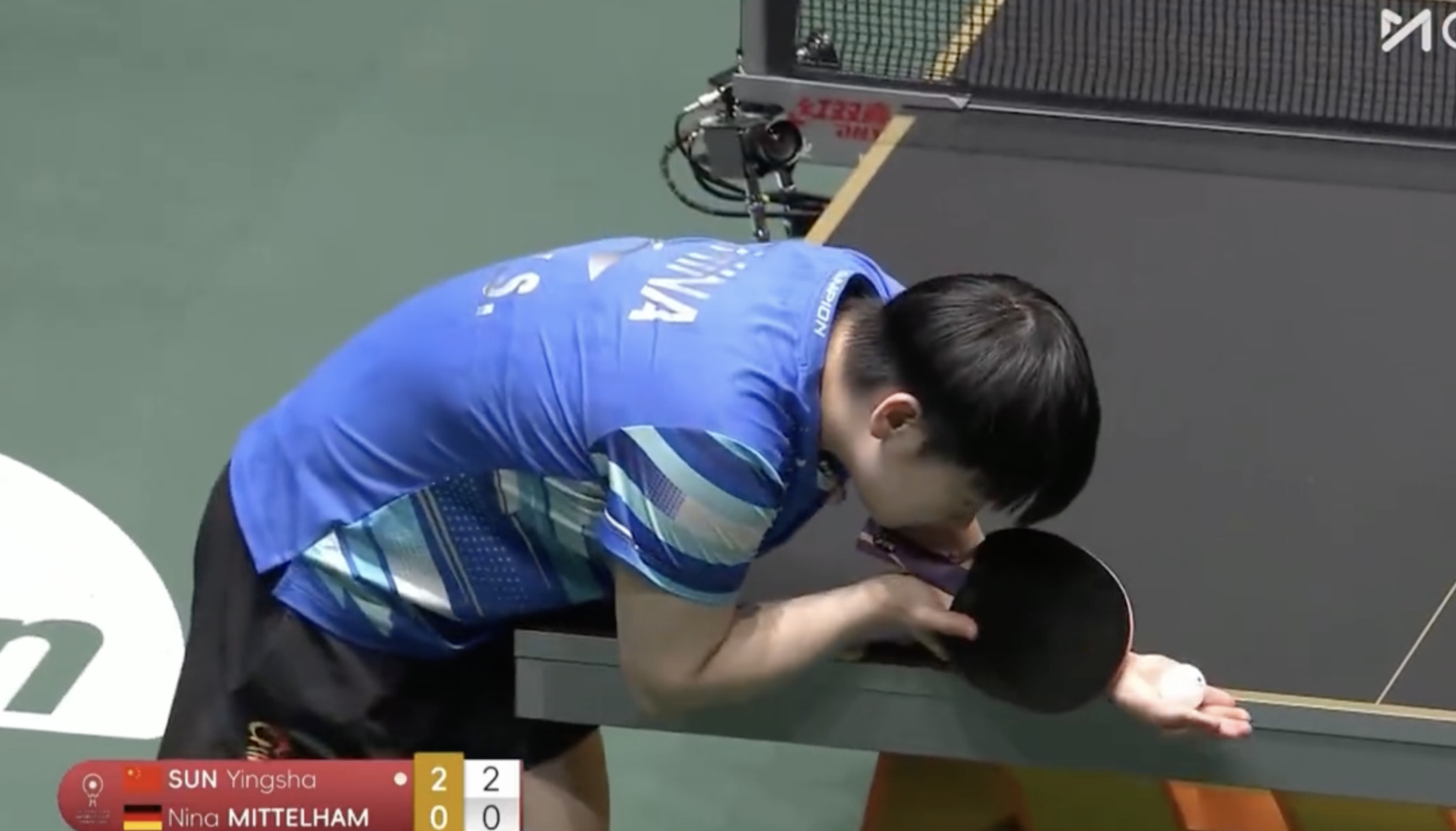 国乒8比4德国王楚钦男单男双连场：“整体来说我们团队还是团结一心，不论面对怎样