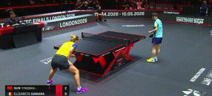 明亮的心，即使裁判判自己得分，不该要的分，莎莎还是不要，还提醒对手萨马拉可以鹰眼