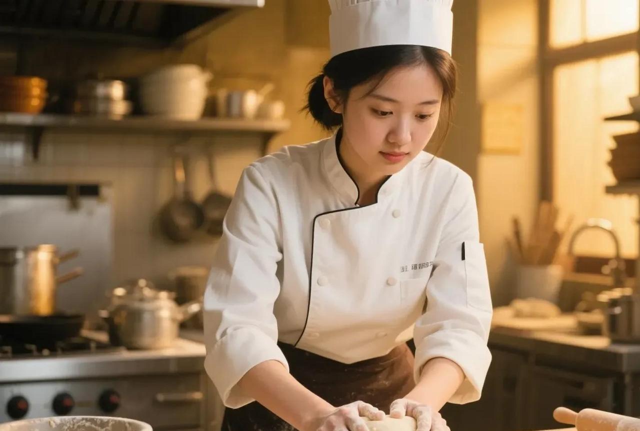 有个美女同学，上高中跟他邻桌男生偷偷恋爱，我们都没发现，男生考上大学，她落榜进了