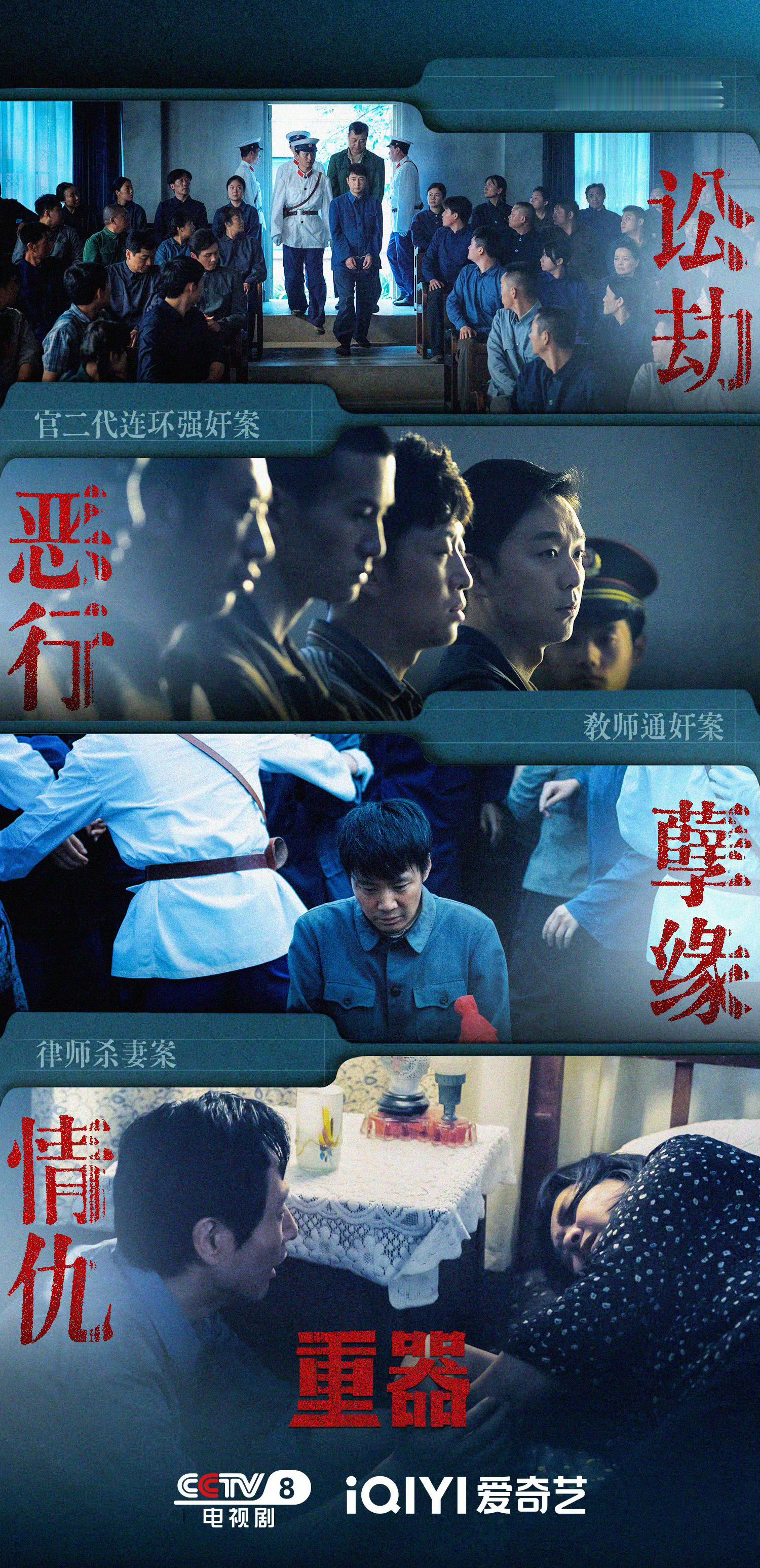 我一直以为重器是讲武器的，大国重器那种，结果是讲司法和查案的。