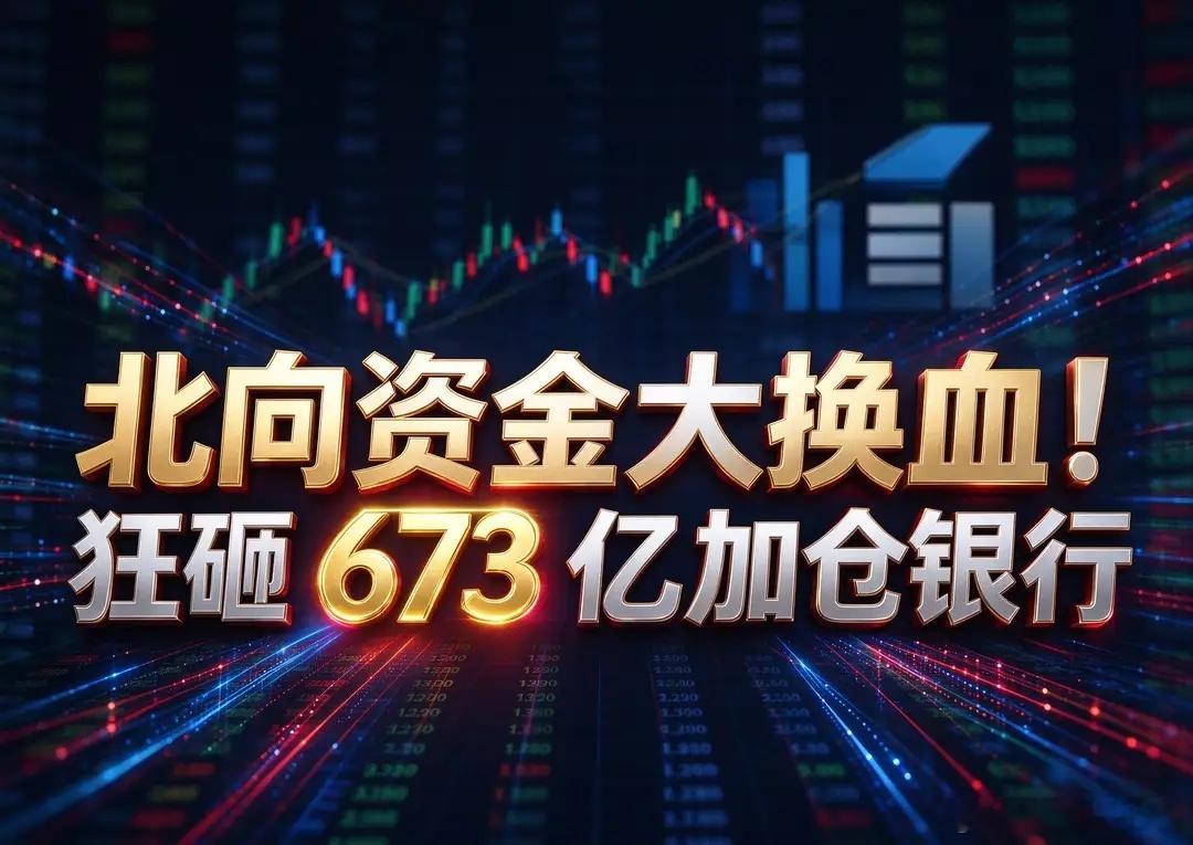 北向资金大换血！狂增673亿布局银行，背后调仓逻辑一文看懂北向资金三季度持仓数据出炉，一项关键数据引