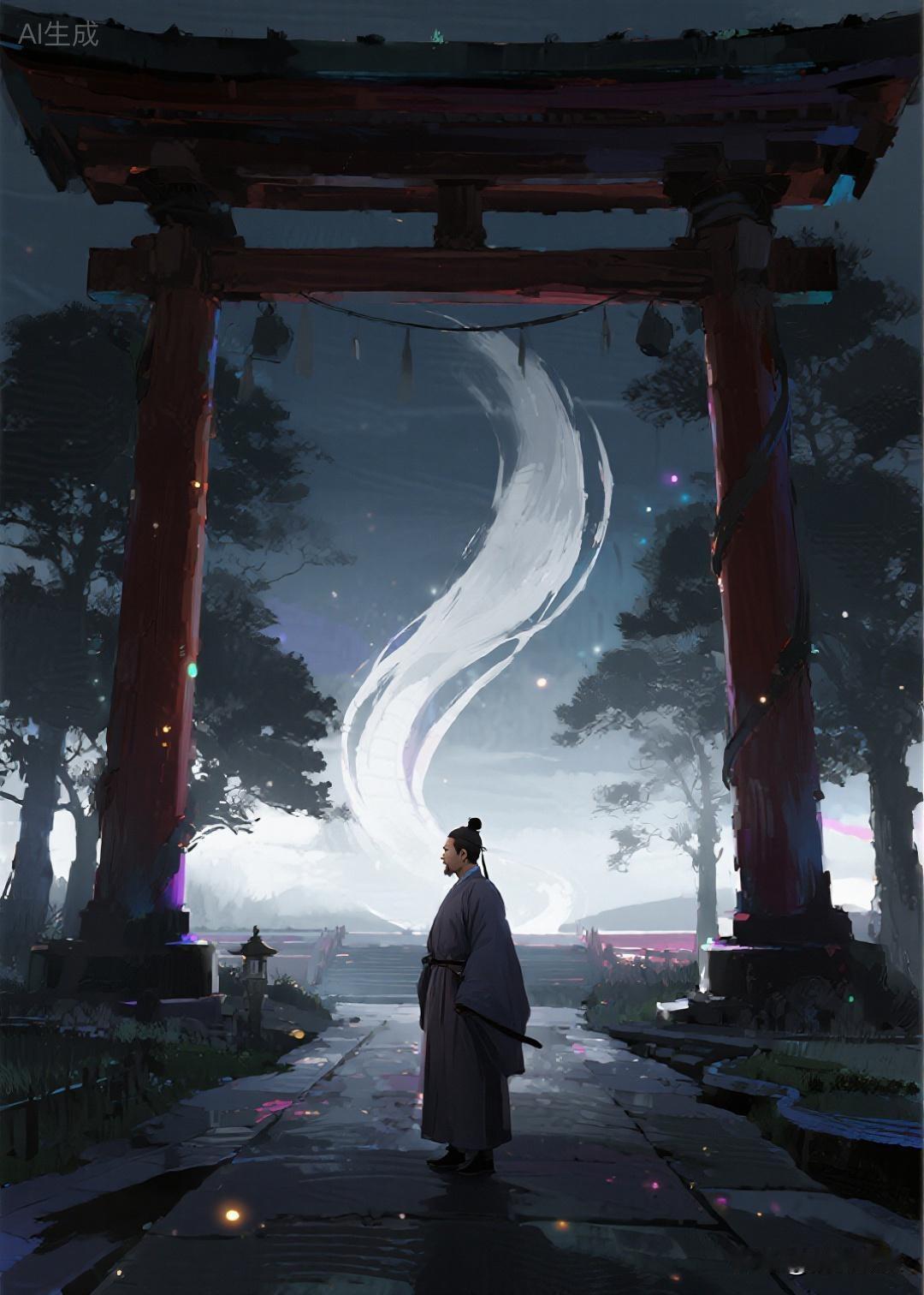 明朝传奇故事隆庆四年(公元1570年)，李本宁太史率众到县城办事。正在关中驿道