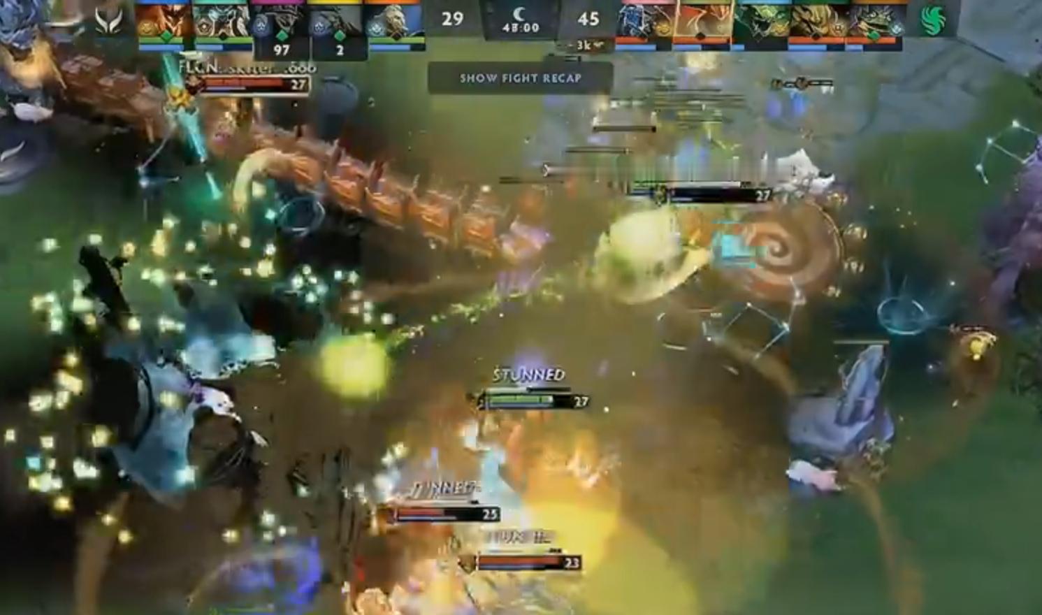 顶级白忙活，XG第一盘经历开局的地狱归来后苦战近50分钟因为双酱油买活死惨遭猎鹰