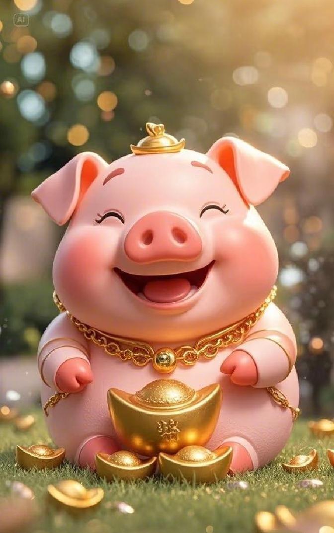 刷到一堆帖子说71年属猪的人明年55岁要转运，配图不是花就是金元宝。点进去一看