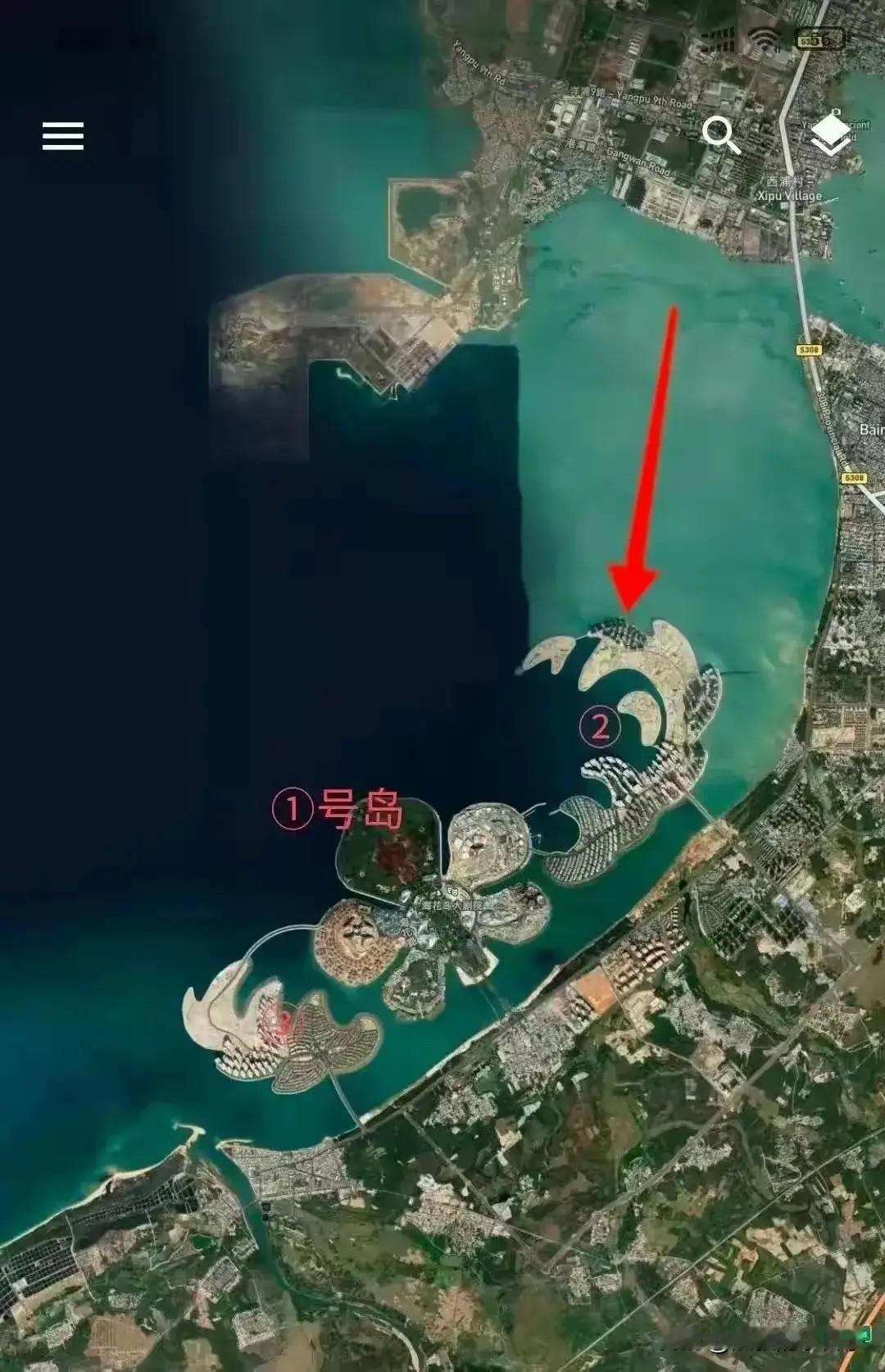 曾经的海花岛现在已经万家灯火！当年恒大许家印的得意之作，